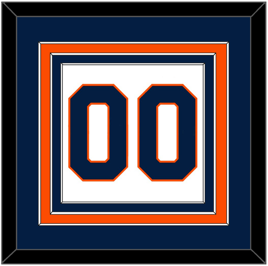 New York Number (Back) - Road White (2007-2010) - Premier Tier 2