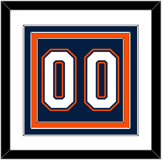 New York Number (Back) - Road/Home Blue (1998-2007) - Premier Tier 1