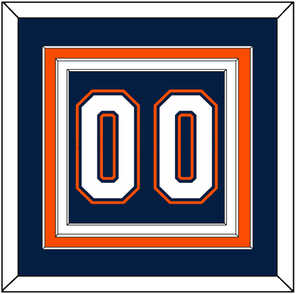 New York Number (Back) - Road/Home Blue (1998-2007) - Premier Tier 2