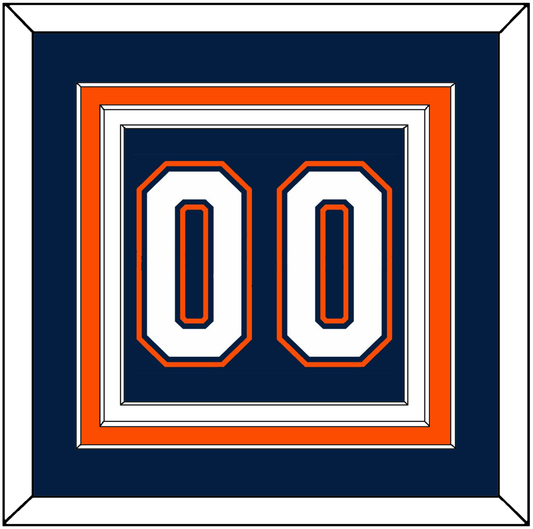 New York Number (Back) - Road/Home Blue (1998-2007) - Premier Tier 2