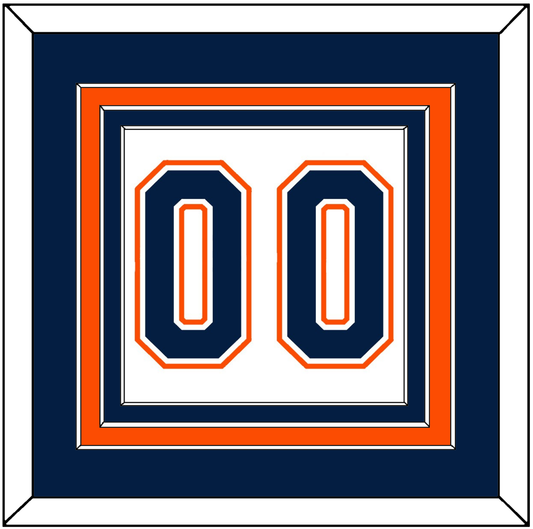 New York Number (Back) - Home/Road White (1998-2007) - Premier Tier 2