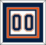 New York Number (Back) - Home/Road White (1998-2007) - Triple Mat 2