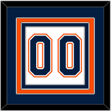 New York Number (Back) - Home/Road White (1998-2007) - Triple Mat 2