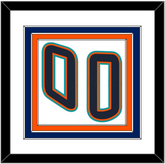 New York Number (Back) - Home White (1995-1998) - Premier Tier 1