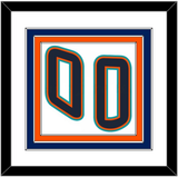 New York Number (Back) - Home White (1995-1998) - Triple Mat 1