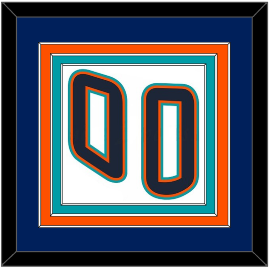 New York Number (Back) - Home White (1995-1998) - Premier Tier 2