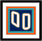 New York Number (Back) - Road Blue (1995-1998) - Triple Mat 1