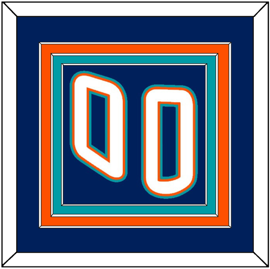 New York Number (Back) - Road Blue (1995-1998) - Premier Tier 2