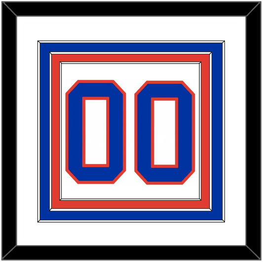 New York Number (Back) - Home White (1984-1995) - Premier Tier 1