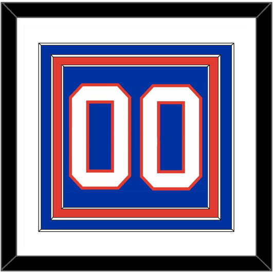 New York Number (Back) - Road Blue (1984-1995) - Premier Tier 1