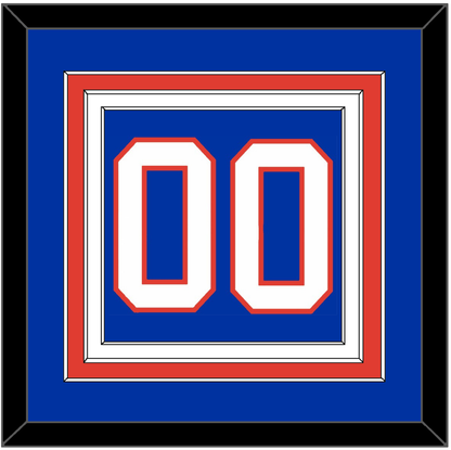 New York Number (Back) - Road Blue (1984-1995) - Premier Tier 2