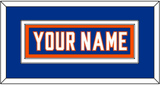 New York Nameplate - Alternate Blue - Double Mat 2