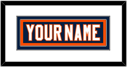 New York Nameplate - Home Blue (2007-2010) - Signature Tier 1