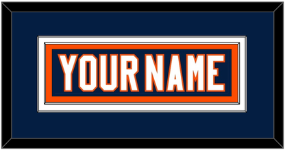 New York Nameplate - Home Blue (2007-2010) - Signature Tier 2