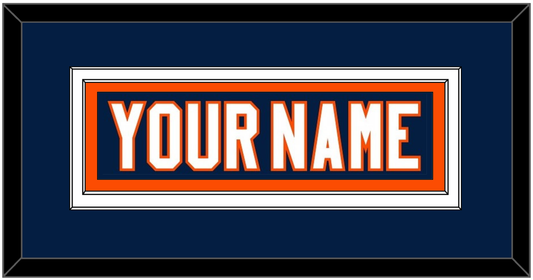 New York Nameplate - Home Blue (2007-2010) - Signature Tier 2