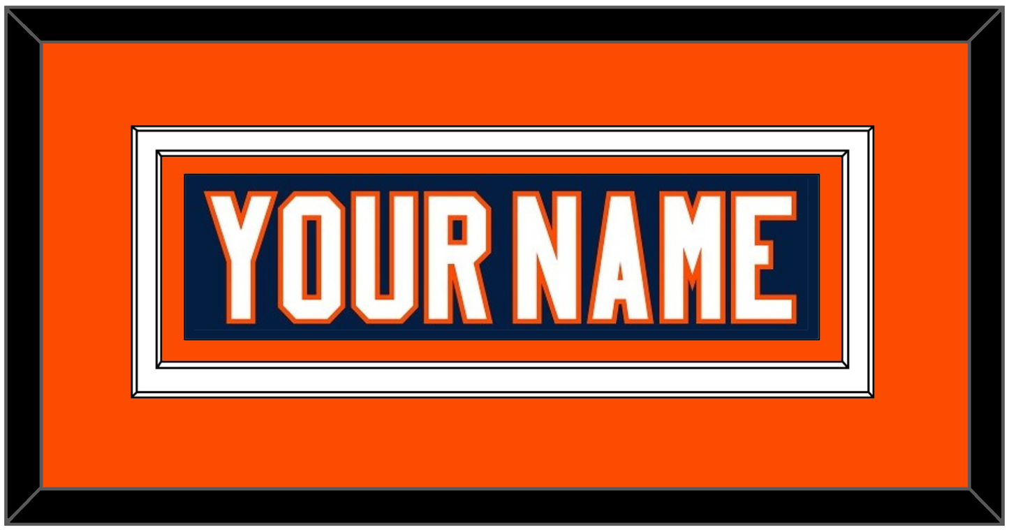 New York Nameplate - Home Blue (2007-2010) - Signature Tier 3