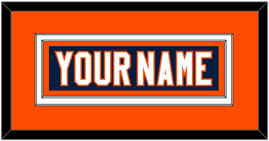 New York Nameplate - Home Blue (2007-2010) - Signature Tier 3