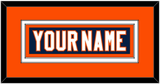 New York Nameplate - Home Blue (2007-2010) - Double Mat 3