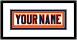 New York Nameplate - Road White (2007-2010) - Double Mat 1