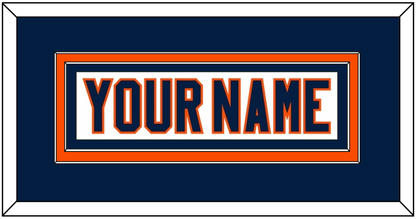 New York Nameplate - Road White (2007-2010) - Signature Tier 2