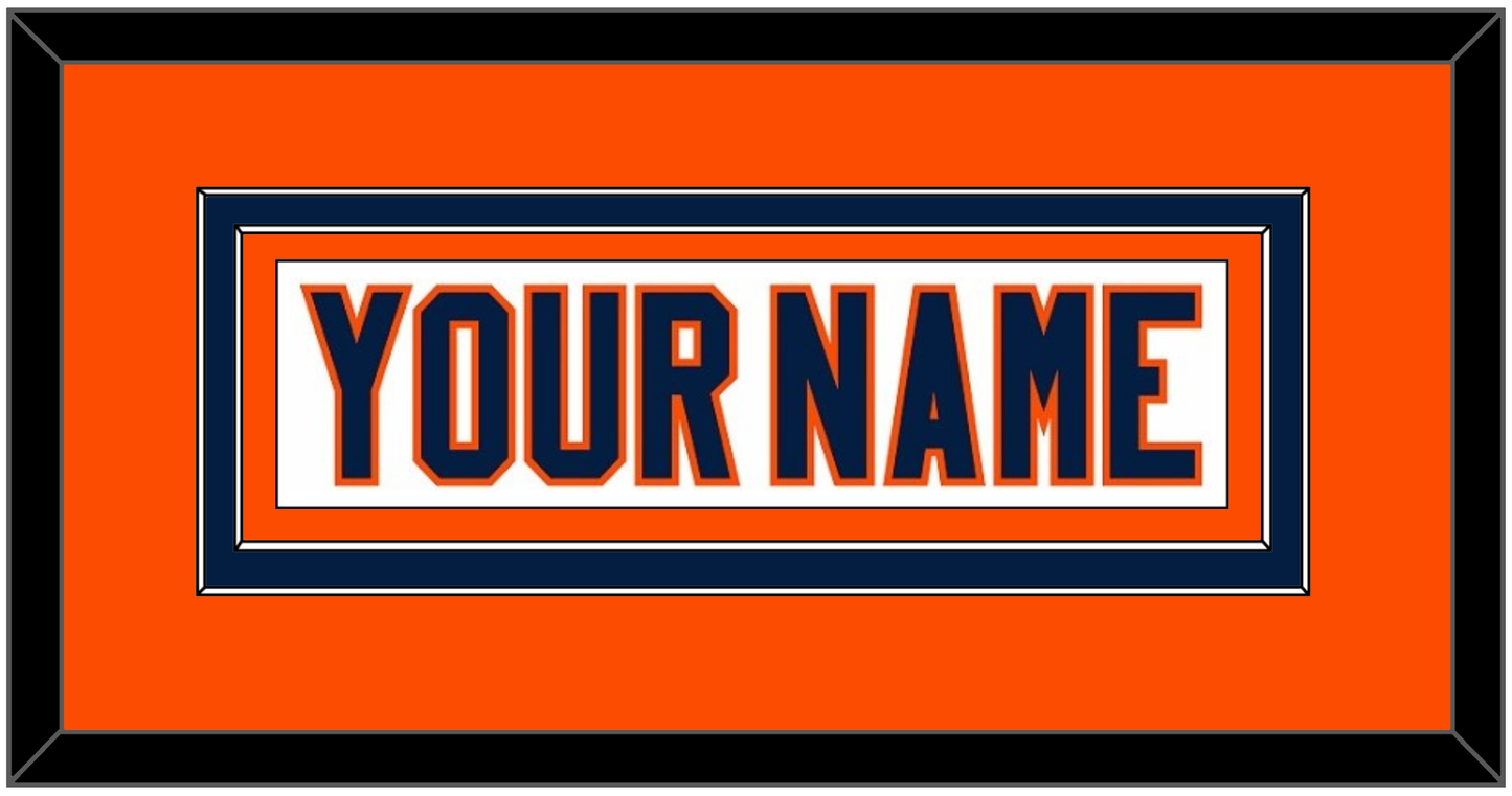 New York Nameplate - Road White (2007-2010) - Signature Tier 3