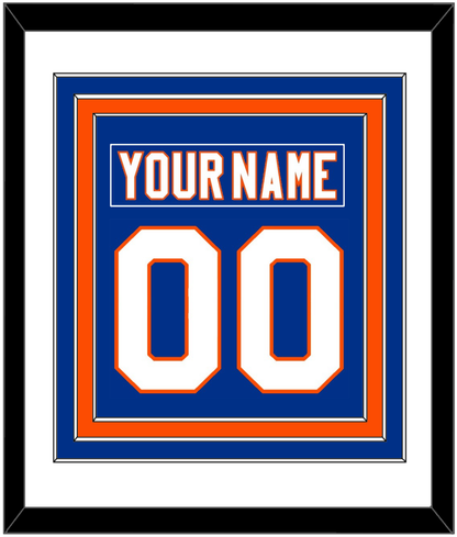 New York Name & Full-Size Number - Combined
