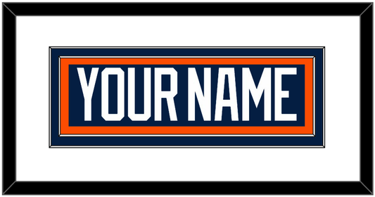New York Nameplate - Road Blue Jersey (1998-2007) - Signature Tier 1