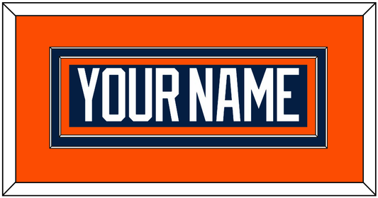 New York Nameplate - Road Blue Jersey (1998-2007) - Signature Tier 3