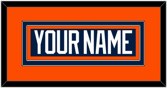 New York Nameplate - Road Blue Jersey (1998-2007) - Signature Tier 3