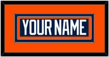 New York Nameplate - Road Blue Jersey (1998-2007) - Double Mat 3