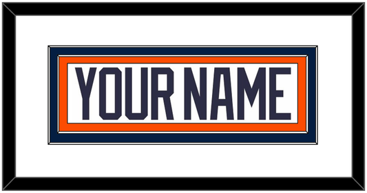 New York Nameplate - Home White Jersey (1998-2007) - Signature Tier 1