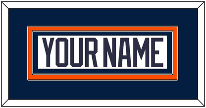 New York Nameplate - Home White Jersey (1998-2007) - Signature Tier 2