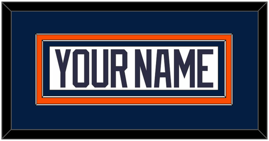 New York Nameplate - Home White Jersey (1998-2007) - Signature Tier 2