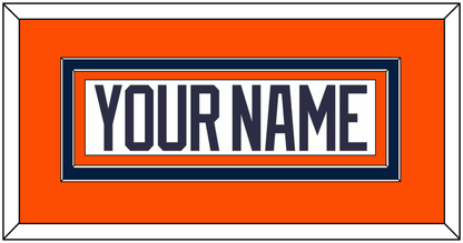 New York Nameplate - Home White Jersey (1998-2007) - Signature Tier 3