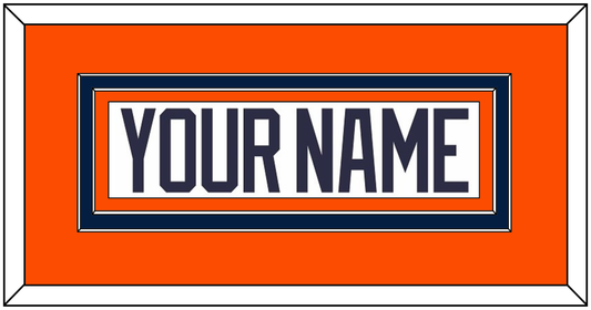 New York Nameplate - Home White Jersey (1998-2007) - Signature Tier 3