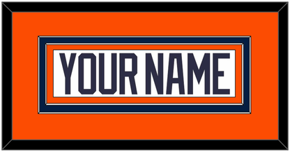 New York Nameplate - Home White Jersey (1998-2007) - Signature Tier 3