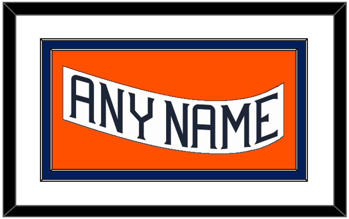 New York Nameplate - Home White (1995-1998) - Signature Tier 1