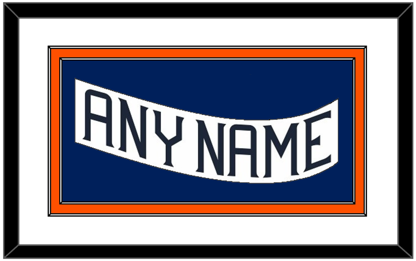 New York Nameplate - Home White (1995-1998) - Signature Tier 2