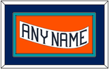 New York Nameplate - Home White (1995-1998) - Double Mat 3