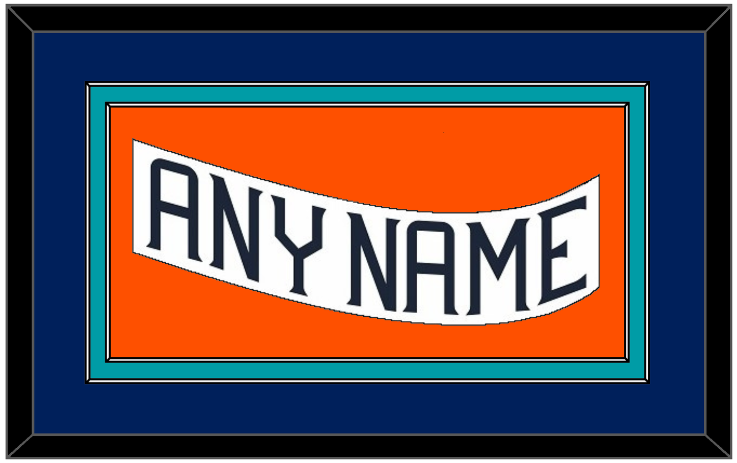 New York Nameplate - Home White (1995-1998) - Signature Tier 3