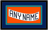New York Nameplate - Home White (1995-1998) - Double Mat 3