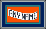 New York Nameplate - Home White (1995-1998) - Double Mat 3