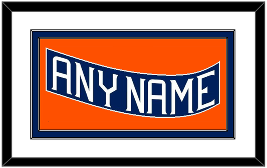 New York Nameplate - Road Blue (1995-1998) - Signature Tier 1