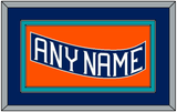 New York Nameplate - Road Blue (1995-1998) - Double Mat 2