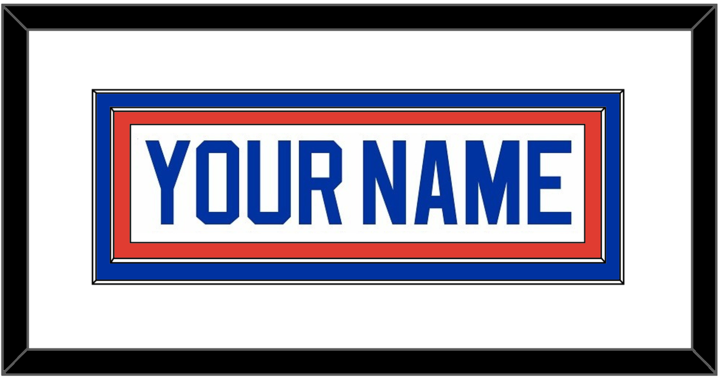 New York Nameplate - Home White (1984-1995) - Signature Tier 1