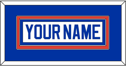 New York Nameplate - Home White (1984-1995) - Signature Tier 2