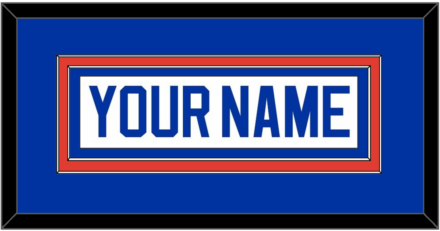 New York Nameplate - Home White (1984-1995) - Signature Tier 2