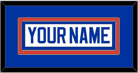 New York Nameplate - Home White (1984-1995) - Signature Tier 2