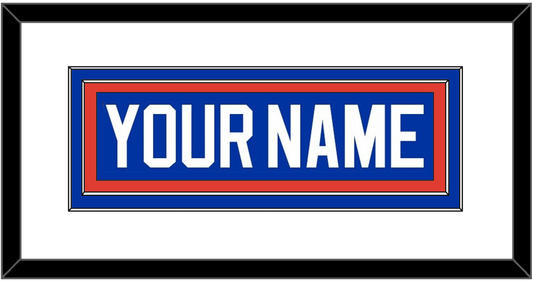 New York Nameplate - Road Blue (1984-1995) - Signature Tier 1
