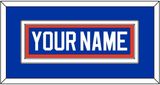 New York Nameplate - Road Blue (1984-1995) - Double Mat 2